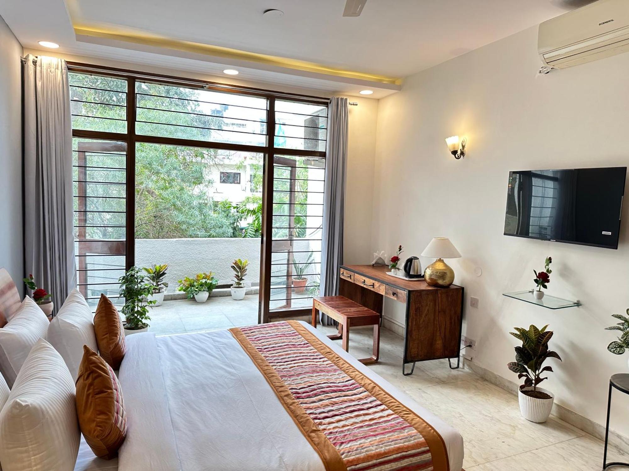فندق Grove Residency Hauz Khas New Delhi Couple Friendly المظهر الخارجي الصورة