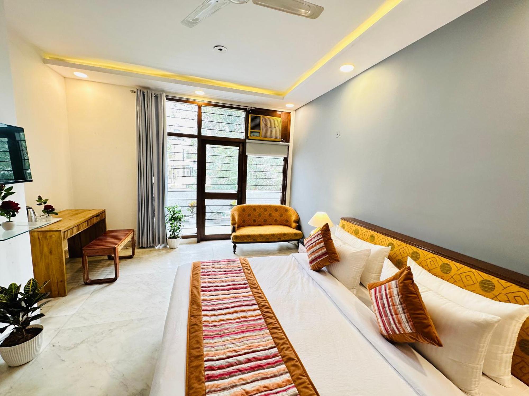 فندق Grove Residency Hauz Khas New Delhi Couple Friendly المظهر الخارجي الصورة